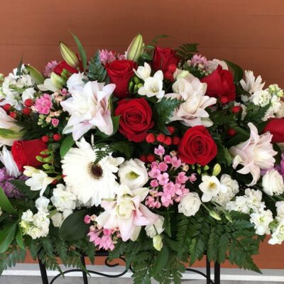sympathy casket spray-Van Florist delivery Vancouver