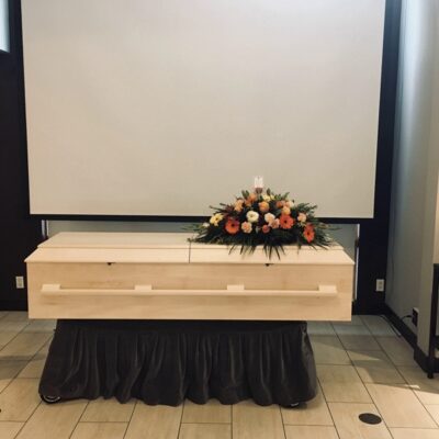 sympathy casket spray-Van Florist delivery Vancouver