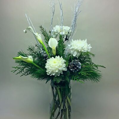 CH032-The Snow Queen Christmas Floral Arrangement