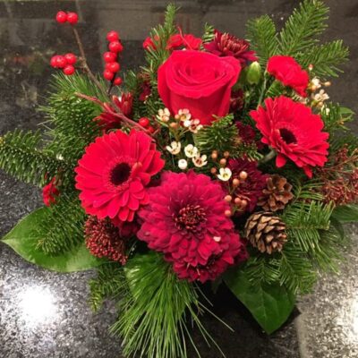 Christmas arrangement-Van Florist delivery Vancouver