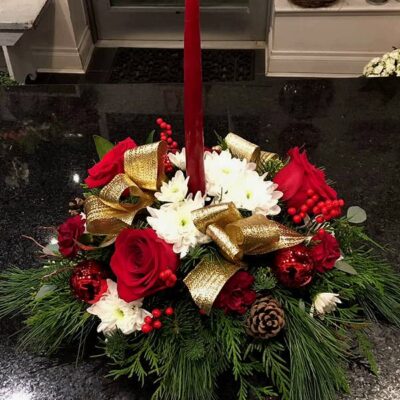 Christmas arrangement-Van Florist delivery Vancouver