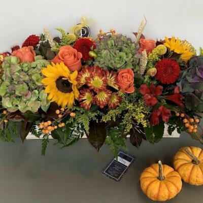 Thanksgiving flower arrangement-Van Florist delivery Vancouver