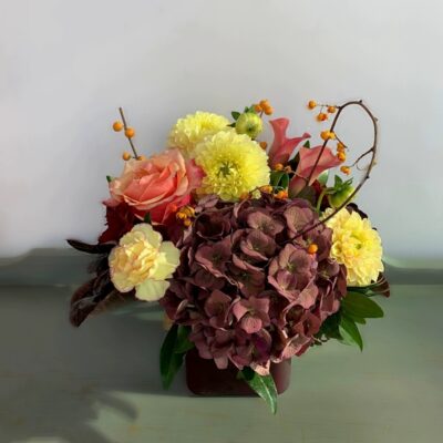 Thanksgiving flower arrangement-Van Florist delivery Vancouver