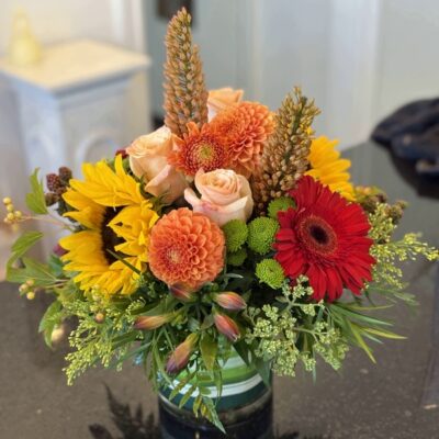 Thanksgiving flower arrangement-Van Florist delivery Vancouver