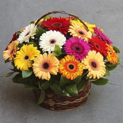 Flower basket-Van Florist delivery Vancouver