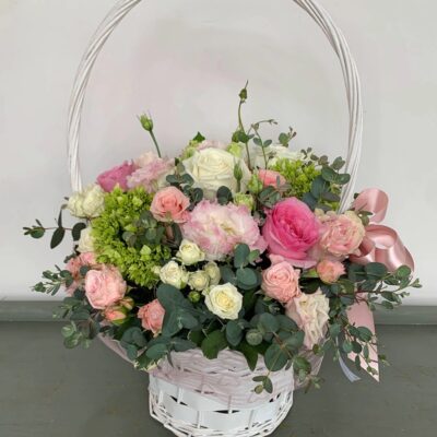 floral basket-Van Florist delivery Vancouver
