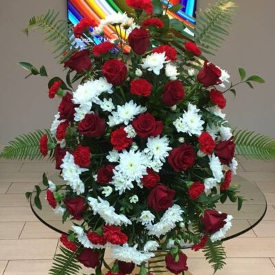 sympathy standing spray-Van Florist delivery Vancouver