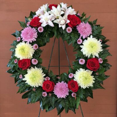 sympathy wreath-Van Florist delivery Vancouver