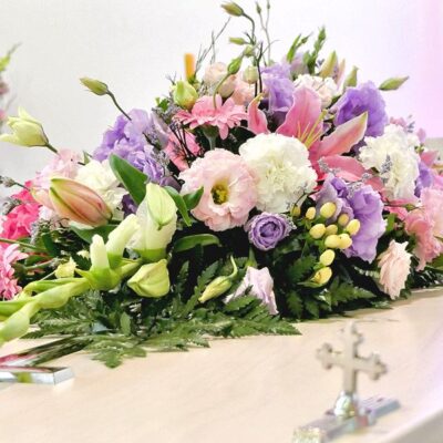 CF015 Aurora Casket Flower Arrangement