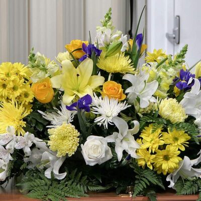 CF026 Family Bouquet Casket Flower Arrangement