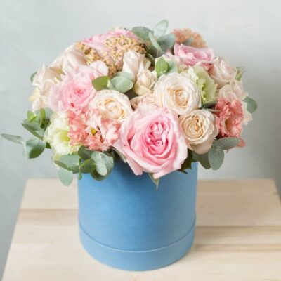 HB006-Flower Hat Box