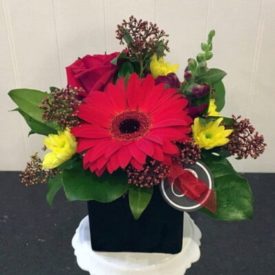 PP021 Red and Yellow Flower Arrangement
